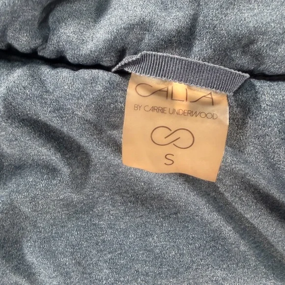 CALIA by Carrie Underwood Blue Quilted Puffer Vest S Athleisure Zip Lightweight - Picture 5 of 9